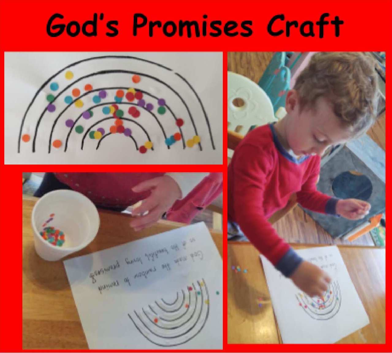 God's Promises Craft Preview